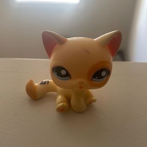 Littlest Pet Shop (lps orange cat)